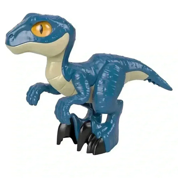 Fisher-Price Imaginext Jurassic World Dinosaur Toy Raptor - Picture 2 of 5
